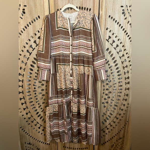 Harper Dresses & Skirts - HARPER Patchwork Midi Dress